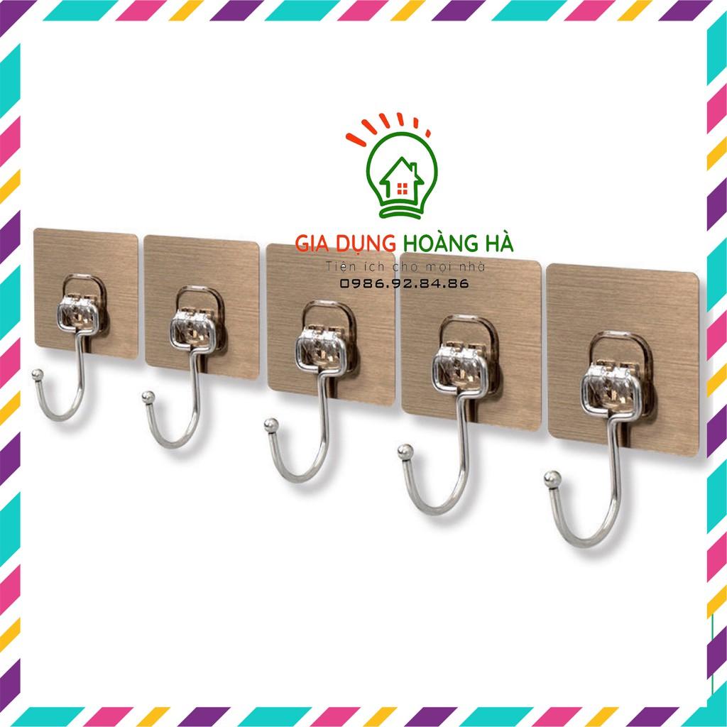 MÓC DÁN TƯỜNG INOX 304 DÁN CHẢI TREO DAO, THỚT, TREO ĐỒ DÙNG ĐA NĂNG SIÊU DÍNH