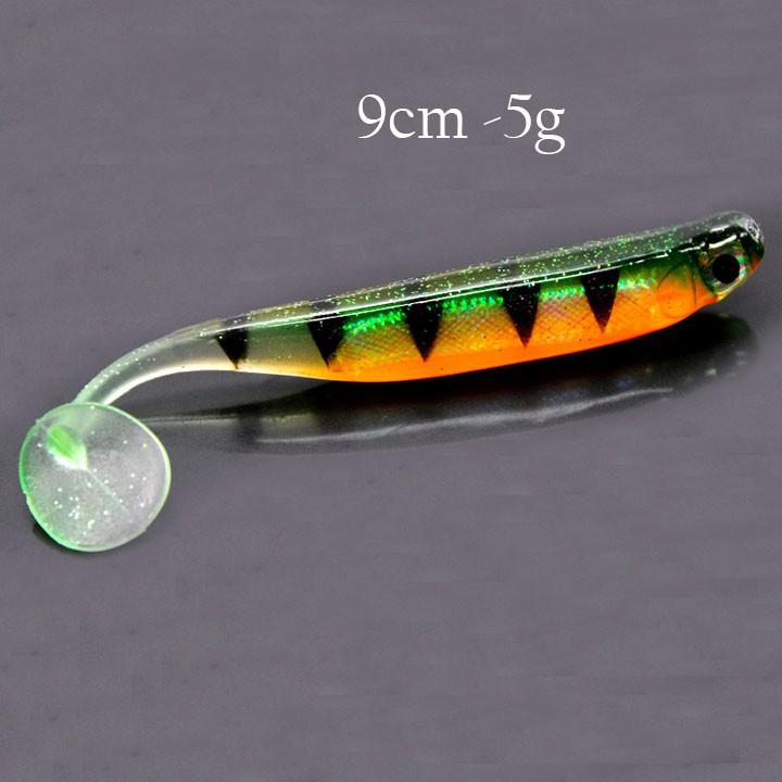 mồi mềm câu lure mồi cá mềm 9cm 5g