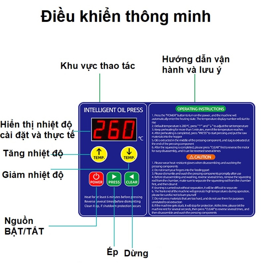 Máy ép dầu ăn thực vật, dùng trong gia đình thương hiệu Mỹ cao cấp Septree Z6 - Công suất 1250W - Hàng Chính Hãng (BH 1 NĂM)