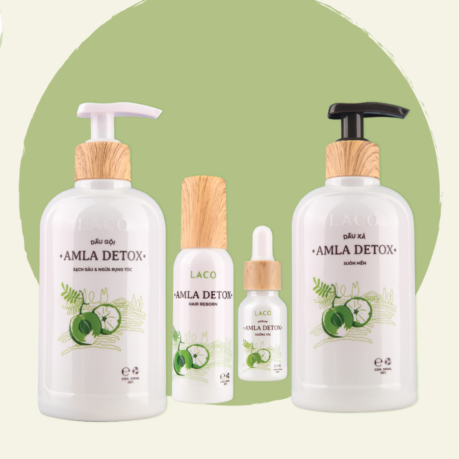 [CHÍNH HÃNG] Xịt Dưỡng Tóc Amla Detox Hair Reborn - Cho Mái Tóc Chắc Khỏe &amp; Mềm Mượt