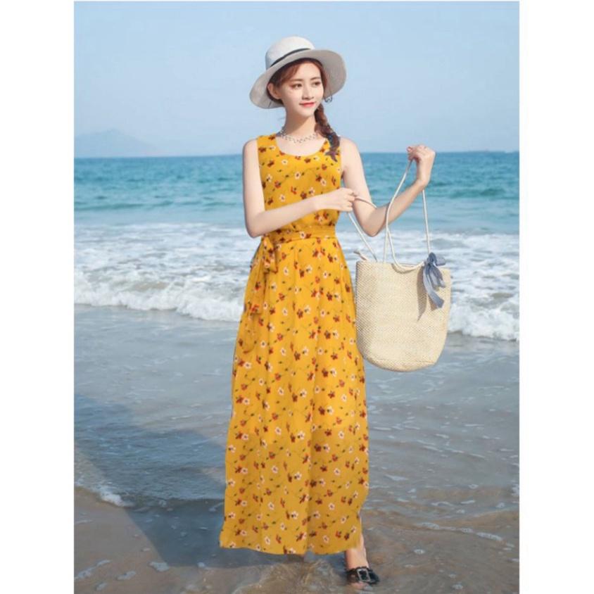 Đầm Váy Nữ Maxi Hoa Duyên Dáng - MH035