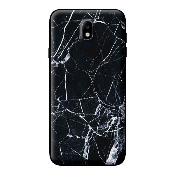 Ốp in cho Samsung Galaxy J7 Pro Đá Đen 1 - Hàng chính hãng