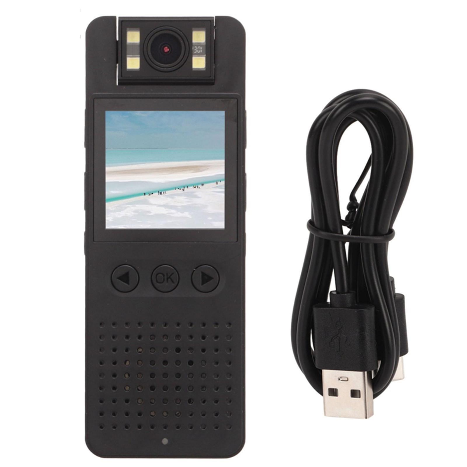 Body Camera Video 1080P 1.4 inch Screen Photo Function