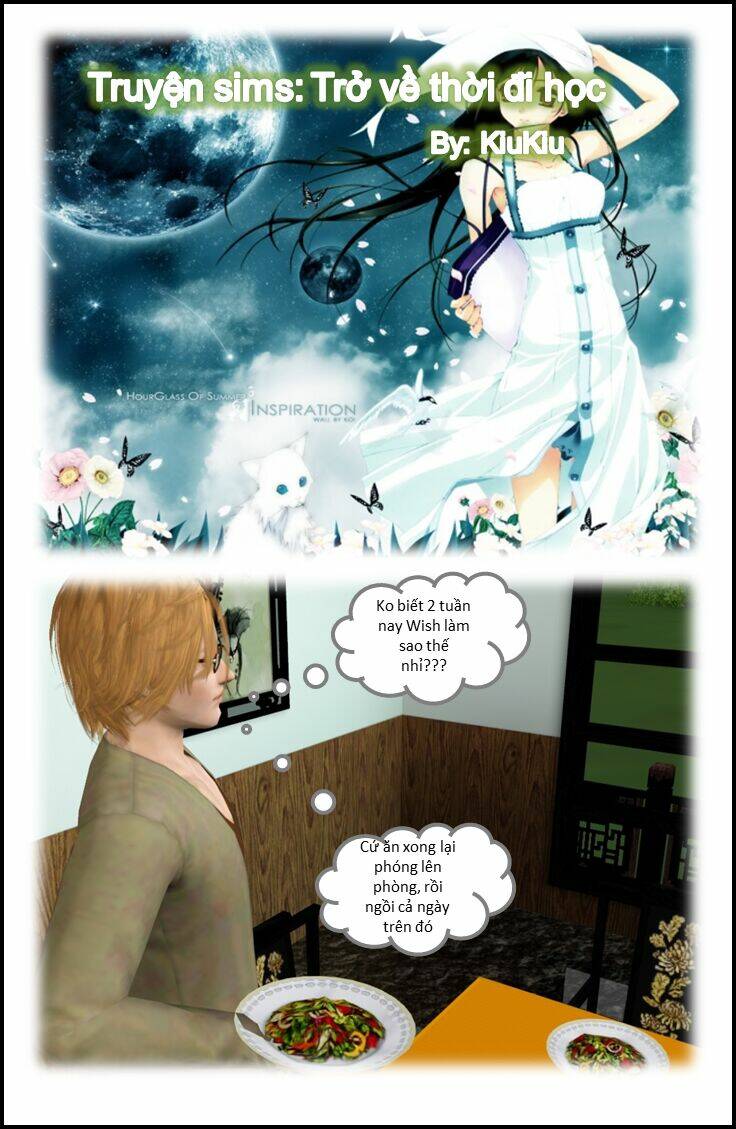 truyện sims: trở về thời đi học chapter 4.5 1