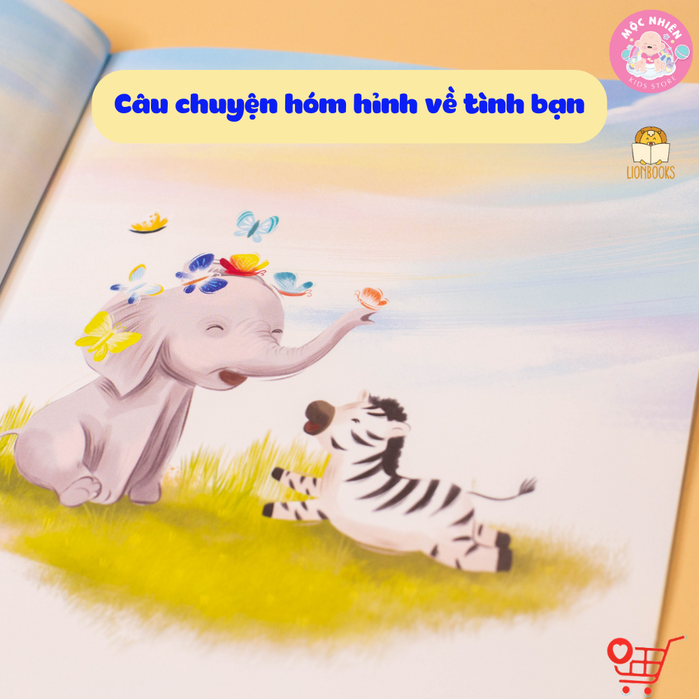 Truyện Kể Cho Bé Trước Giờ Đi Ngủ - Khói Và Xám - LionBooks