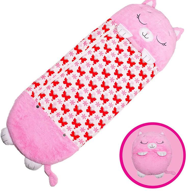 Trẻ Em Đầm Ngủ Hoạt Hình, Phim Hoạt Hình Gối Nhung, Biến Túi Ngủ Trẻ Em Động Vật Onesie Trẻ Em