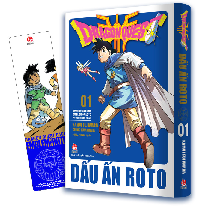 Dragon Quest - Dấu ấn Roto (Dragon Quest Saga Emblem of Roto) Perfect Edition Tập 1 [Tặng kèm Bookmark PVC]