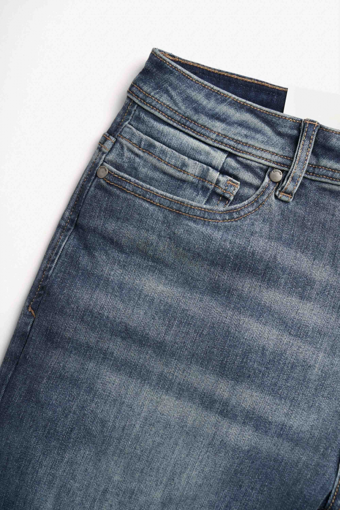 Quần Jean Nam ROUTINE wash Rách Form Slim - 10F22DPA013 | LASTORE MENSWEAR