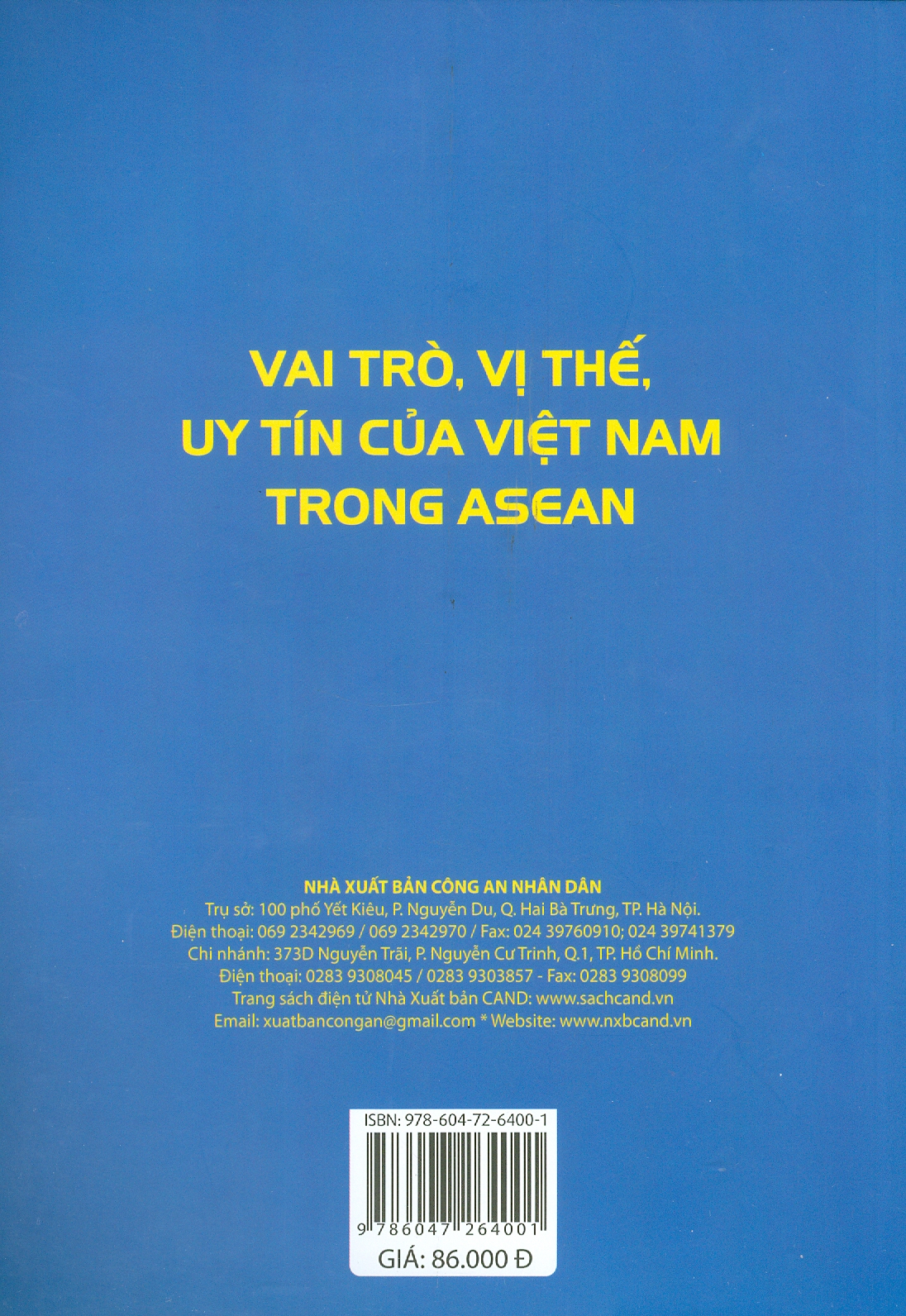 Vai Trò, Vị Thế, Uy Tín Của Việt Nam Trong ASEAN
