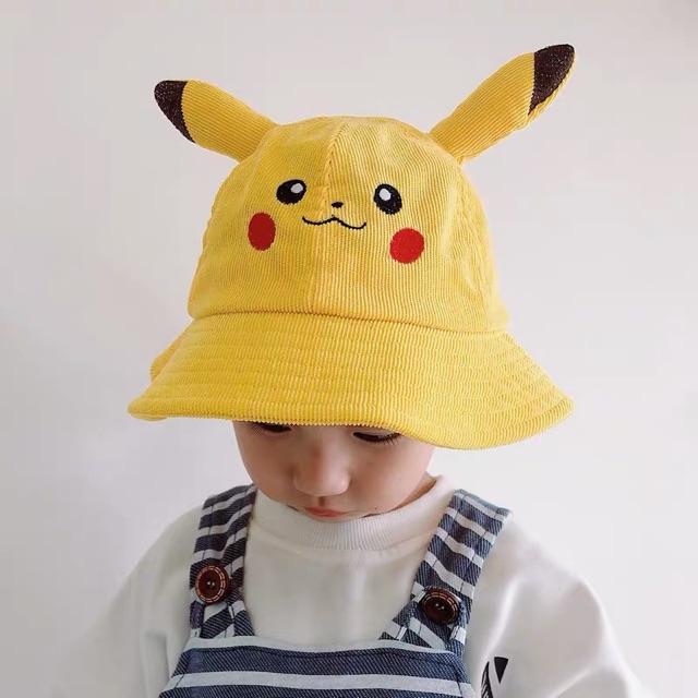 NÓN BUCKET Em bé _ pikachu