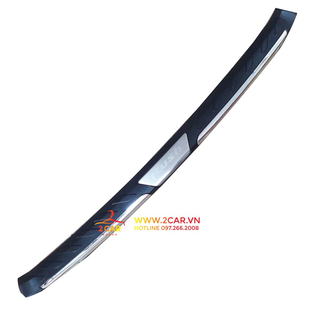 Ốp Chống Trầy Cốp Ngoài Xe Toyota Rush 2018 - 2022, loại nhựa 3D cao cấp
