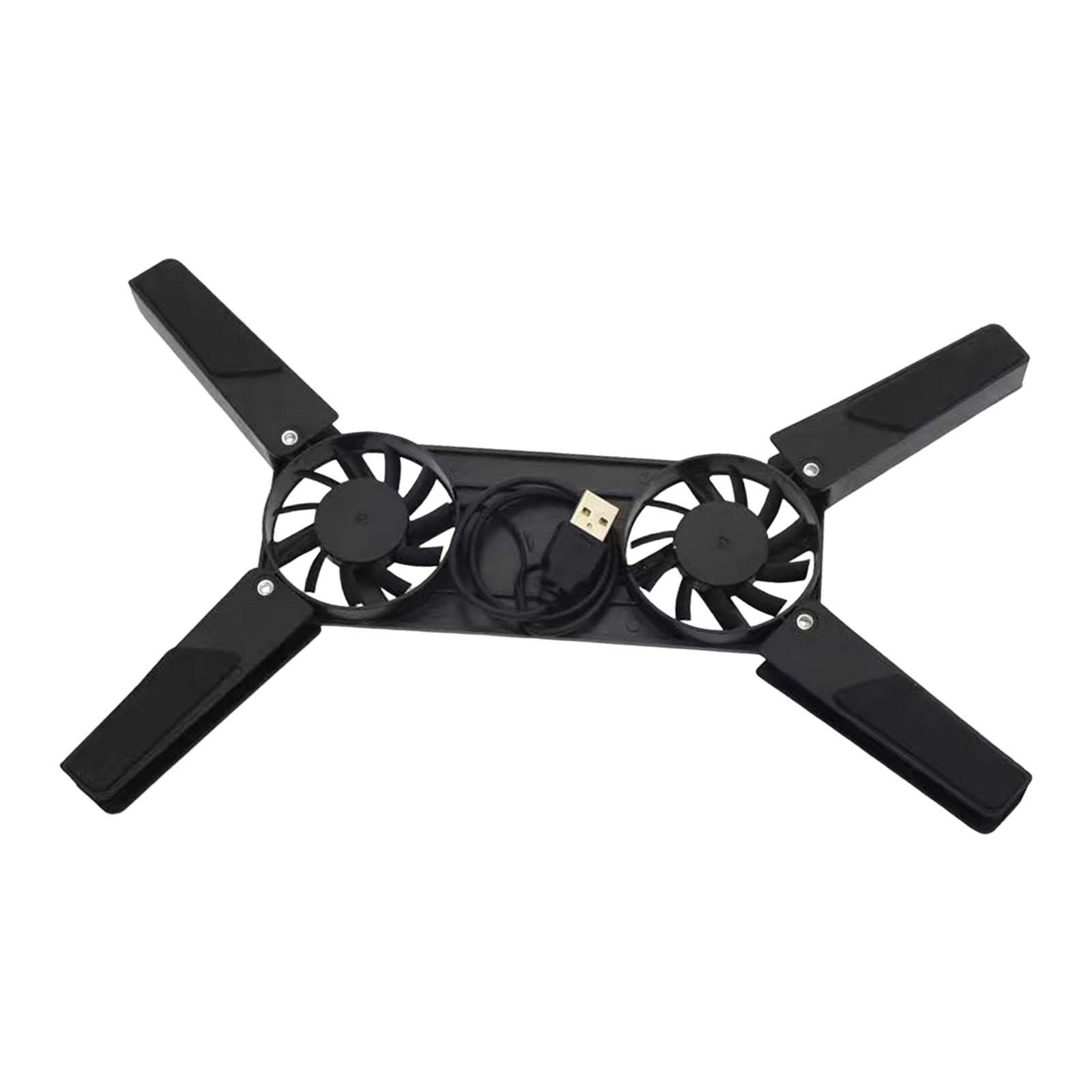 Laptop Cooling Stand 2 Quiet Fan Accessory Strong for Business