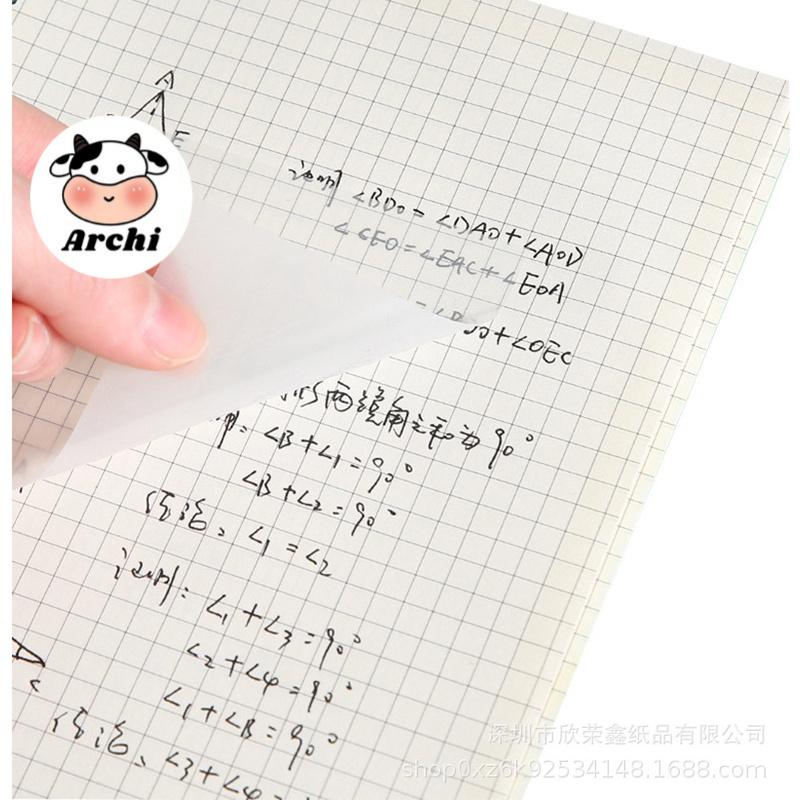 Giấy note trong suốt kích thước 7.5*7.5cm