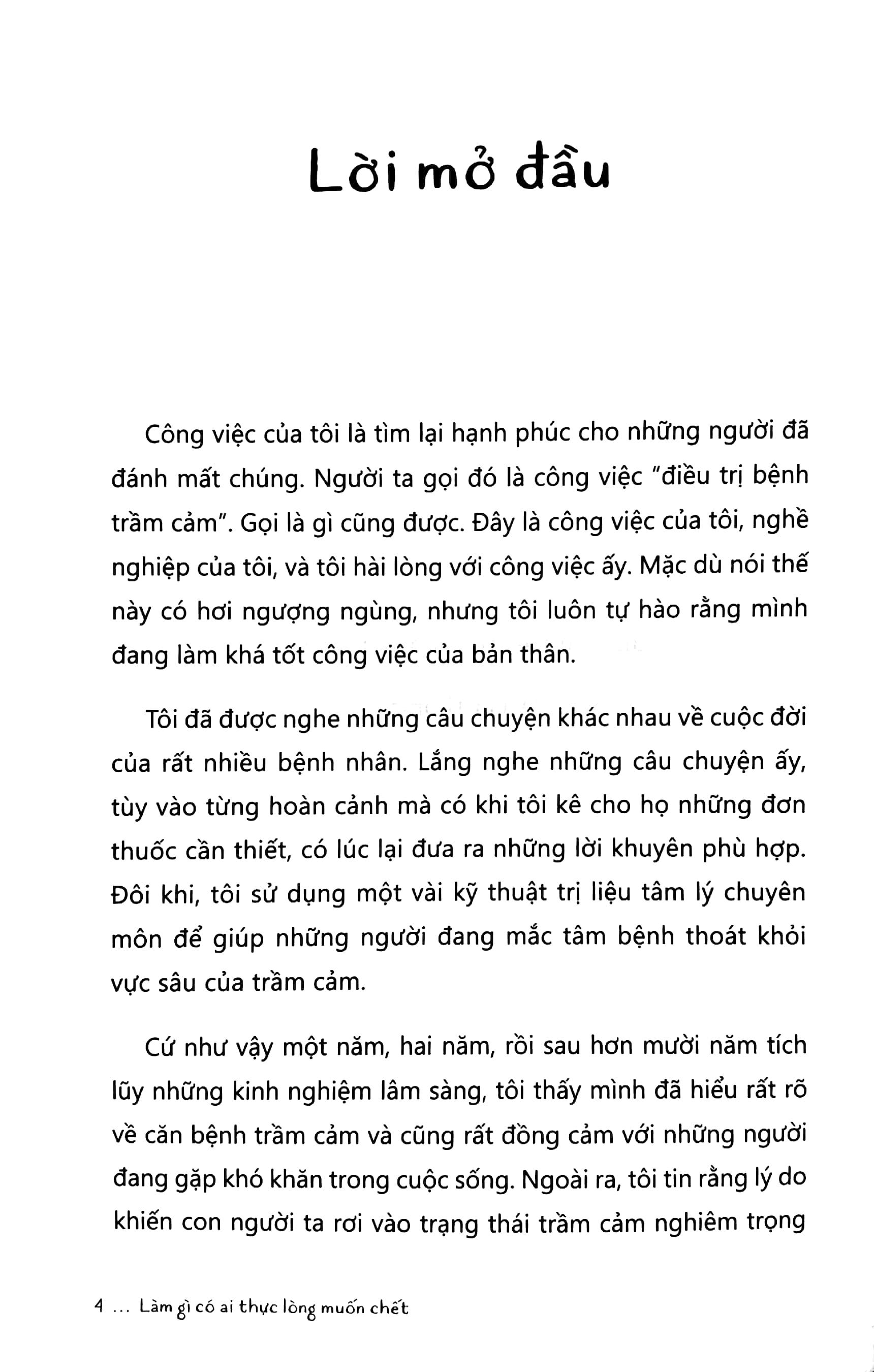 Làm Gì Có Ai Thực Lòng Muốn Chết