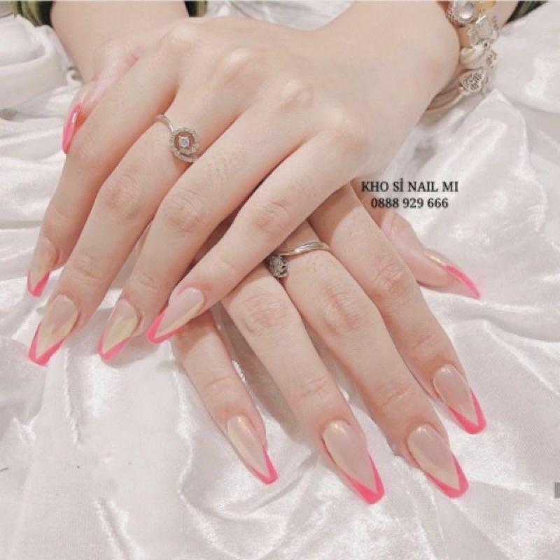 Bộ Dán Hỗ Trợ Vẽ Móng French Nail Sticker - C008 - Sẵn Hàng vip