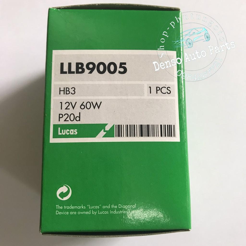 Bóng HB3 12V 60W cho xe ô tô nhãn hiệu Lucas LLB9005 (1 bóng)