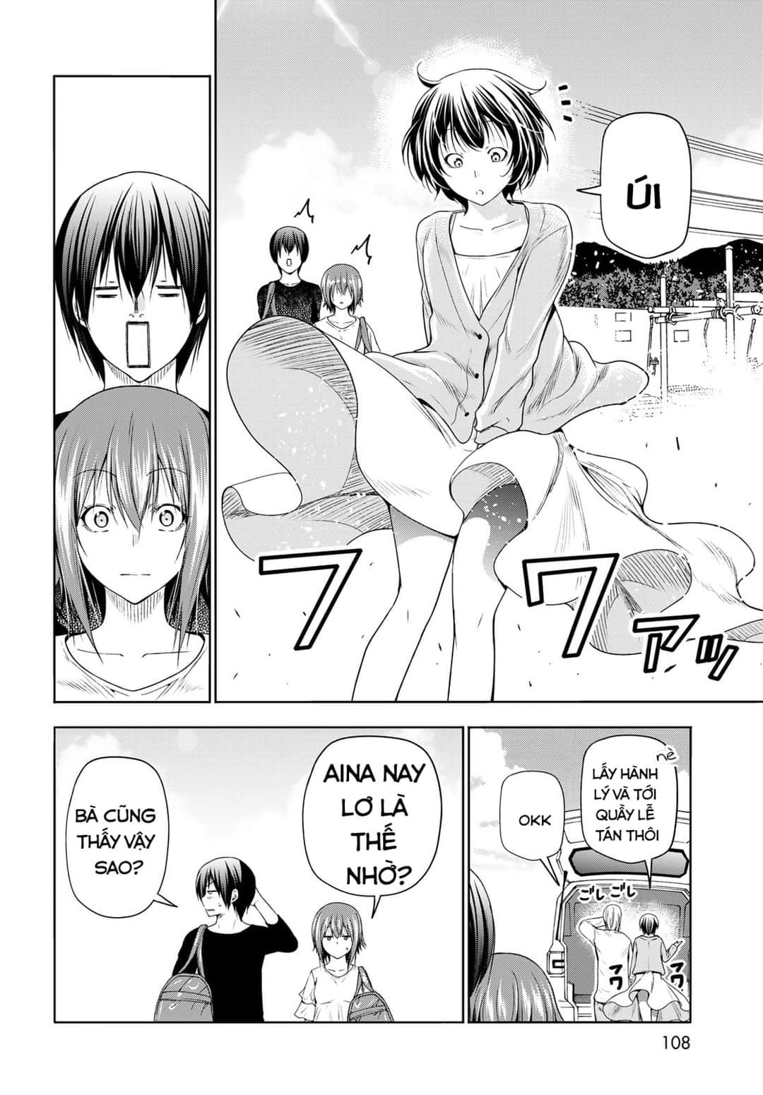 cô gái thích lặn - grand blue chapter 81 16