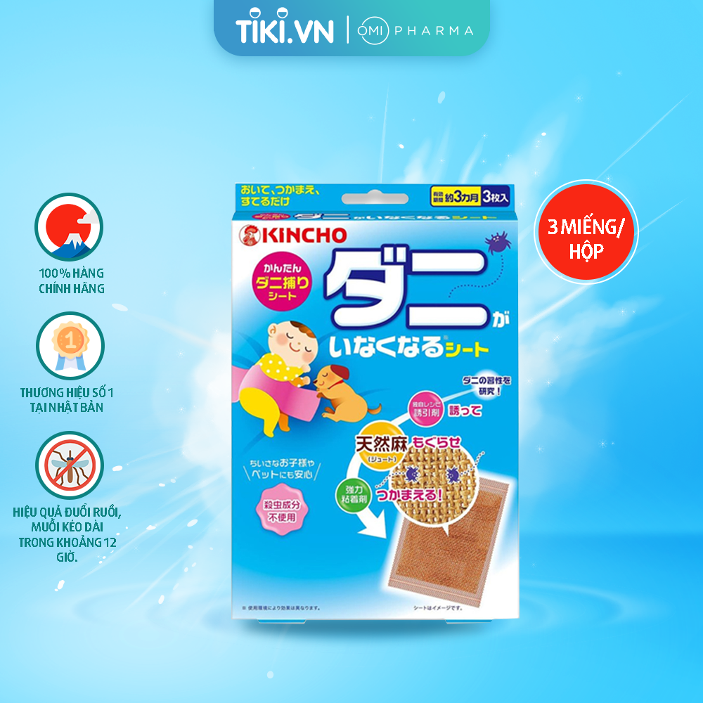 MIẾNG DÁN BẪY CÔN TRÙNG KINCHO