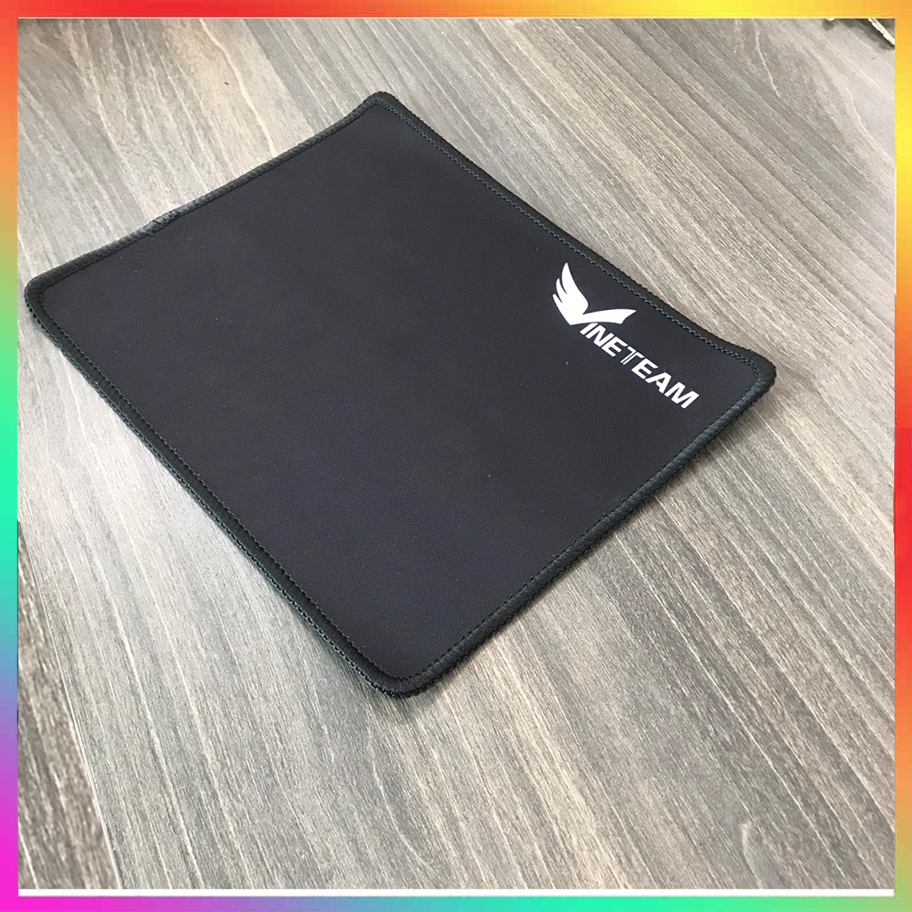 VINETTEAM Miếng lót chuột - Bàn di chuột V1 chơi game Mouse pad hình chữ nhật  21,5 x 17,5 cm  bo viền dày 3 li -  hàng chính hãng