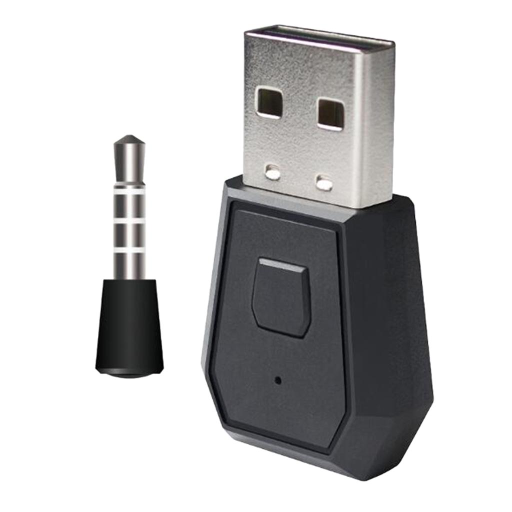 2 Pieces Wireless USB Bluetooth Adapter For PC Headphones Microphone
