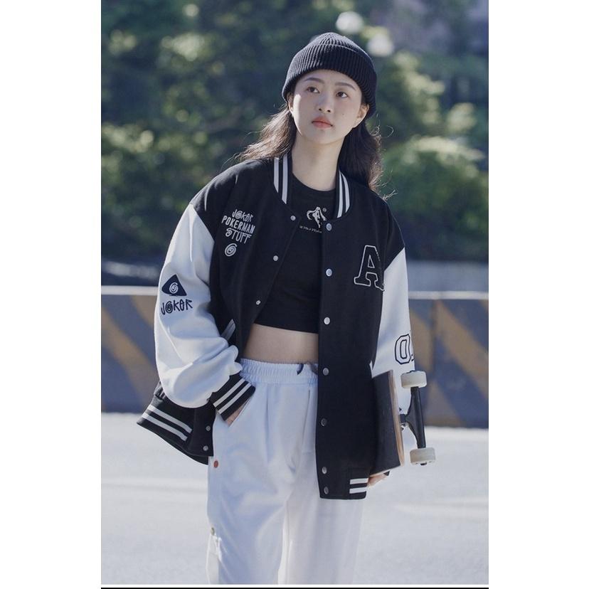 Áo Khoác Dù Bomber Nam Nữ A01 Vải Dù 2 Lớp Kiểu Nút Bấm Phong Cách Thời Trang Cá Tính Hot Trend Mới