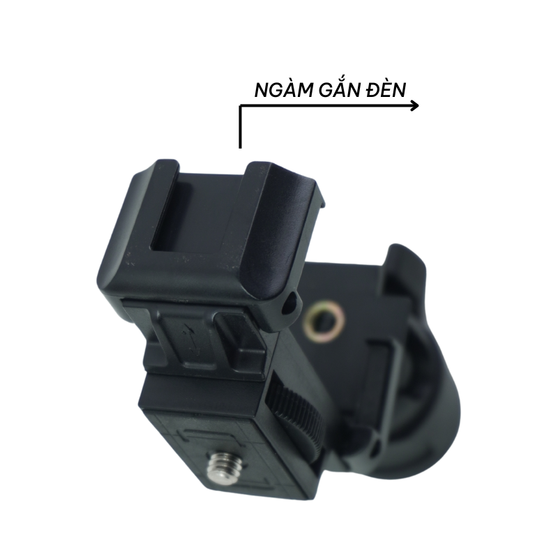 Kẹp bi cầu Yunteng-6109 tích hợp kẹp lò xo, Tính năng 2in1 hỗ trợ gắn kẹp điện thoại, máy tính bảng - Hàng chính hãng