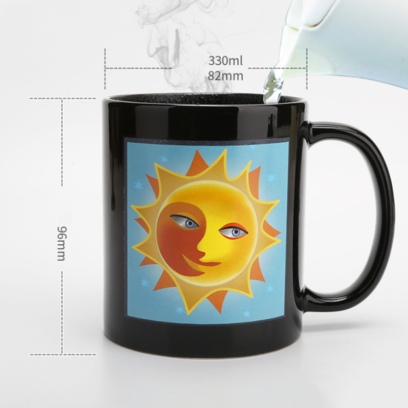 QUÀ TẶNG LƯU NIỆM LY ĐỔI MÀU MẶT TRĂNG - MẶT TRỜI (SUN &amp; MOON COLOR CHANGING CUP)