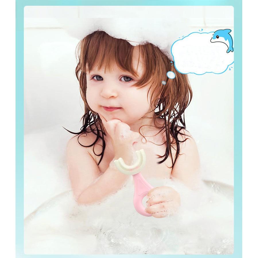 Sale !!! Bàn Chải Chữ U Thần Thánh Cho Bé Từ 2 - 6 Tuổi Shop Phúc Yến