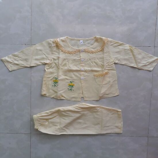 Bộ Tole dài tay cổ viền ren cực đẹp cho bé yêu từ 7-16kg