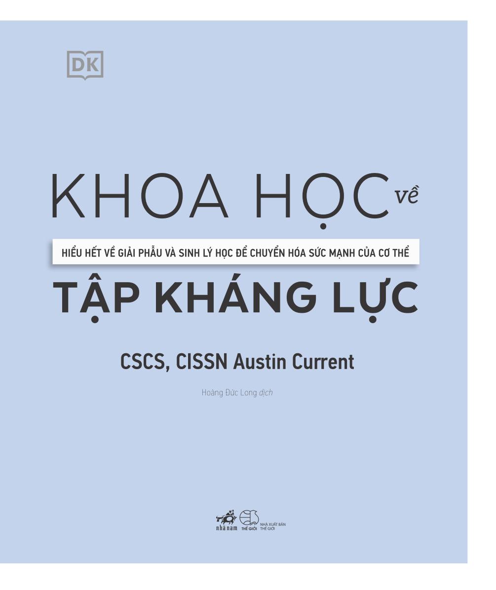 Sách - Khoa học về tập kháng lực (Bìa cứng) - Nhã Nam Official