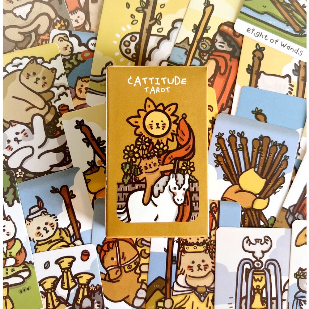 Bộ Bài The Cattitude Tarot T13