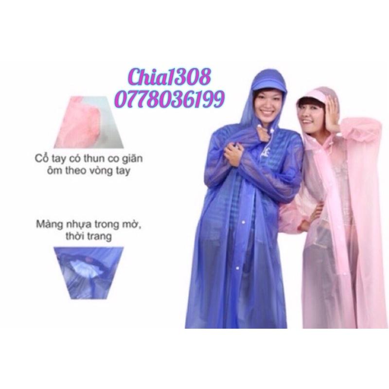 Áo mưa dây kéo trong màu Rando