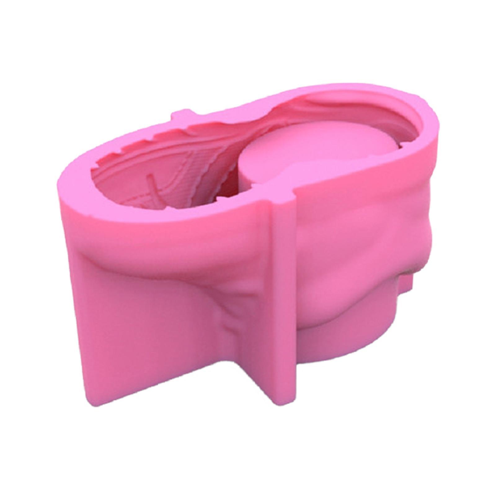 Cute Flower Pot Silicone Mold Pen Holder Handmade for Epoxy Resin Succulents Home Decor