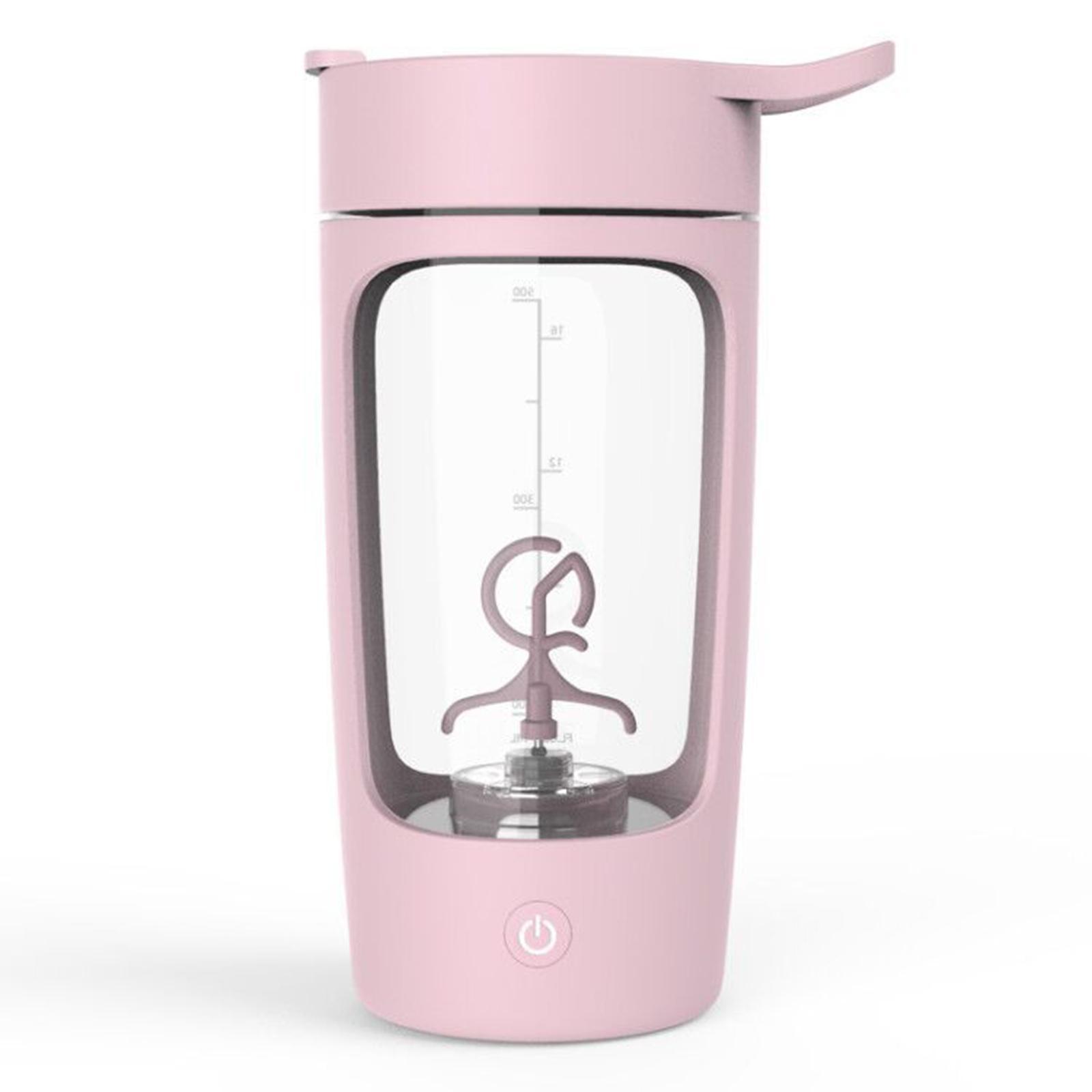 Premium Electric Protein Shaker Bottle, Tritan - BPA Free Mixer Cup .