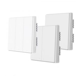 Công tắc  Aqara Chữ nhật chuẩn US - nút bấm cơ, phiên bản quốc tế, hàng chính hãng