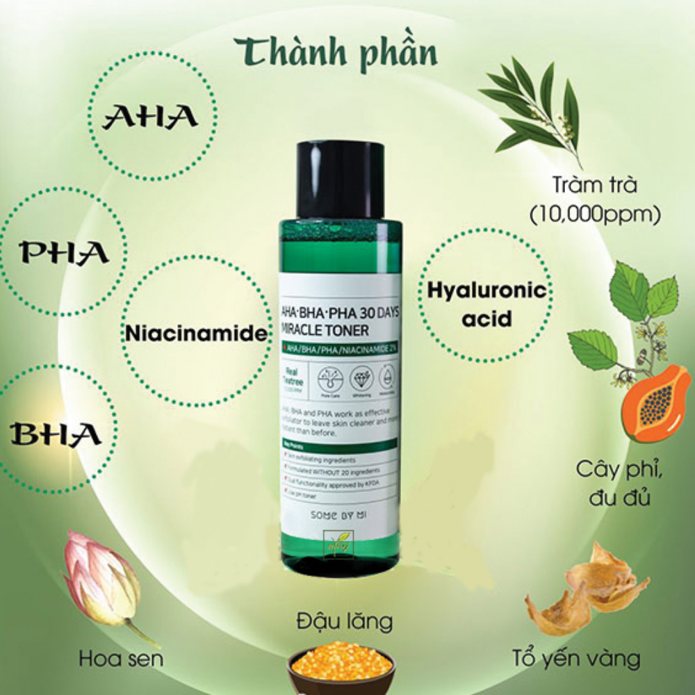 Toner Some By Mi AHA-BHA-PHA 30 Days Miracle Toner 150ml