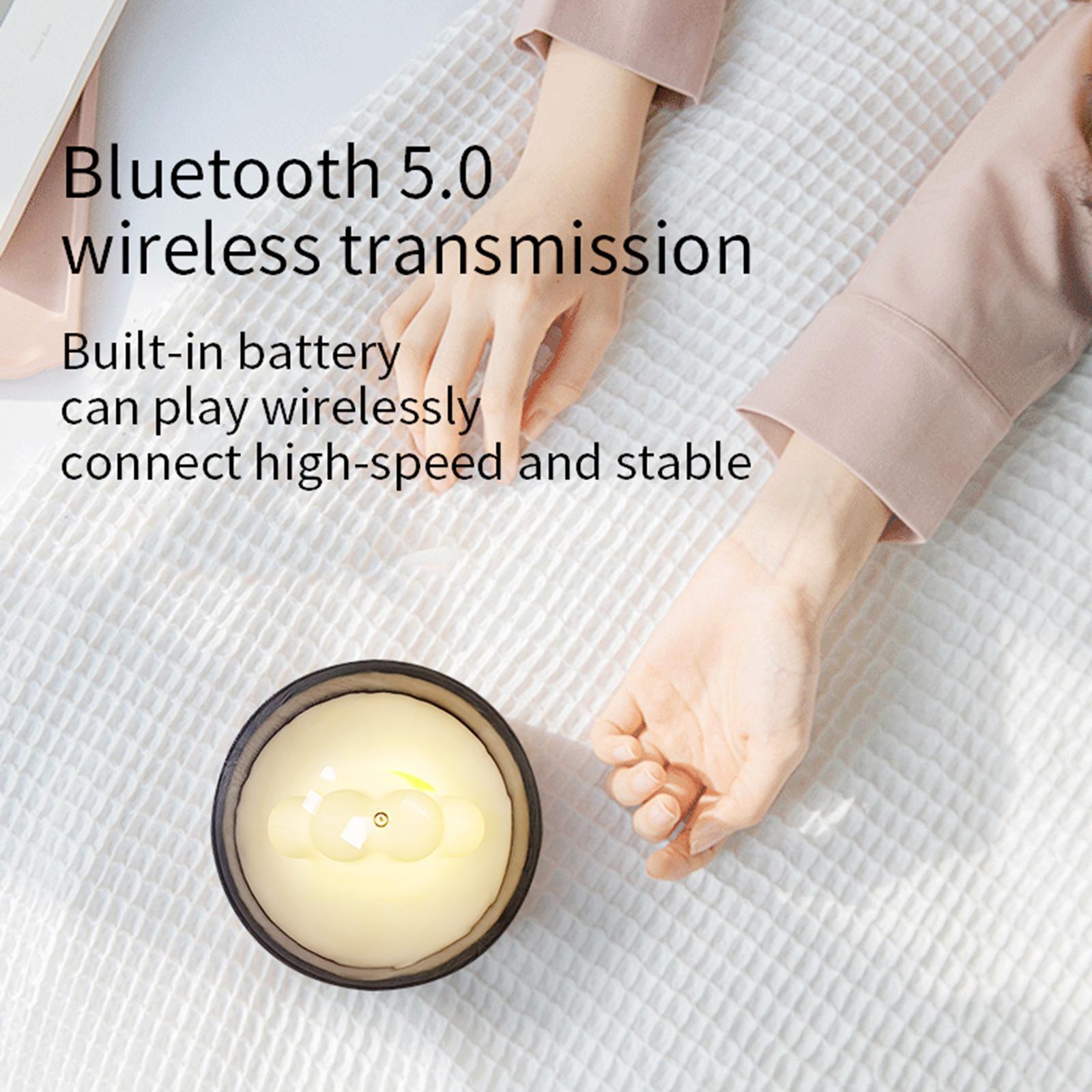 Night Light Portable Wireless Bluetooth Speaker Bedside Table Lamp, Best Gift