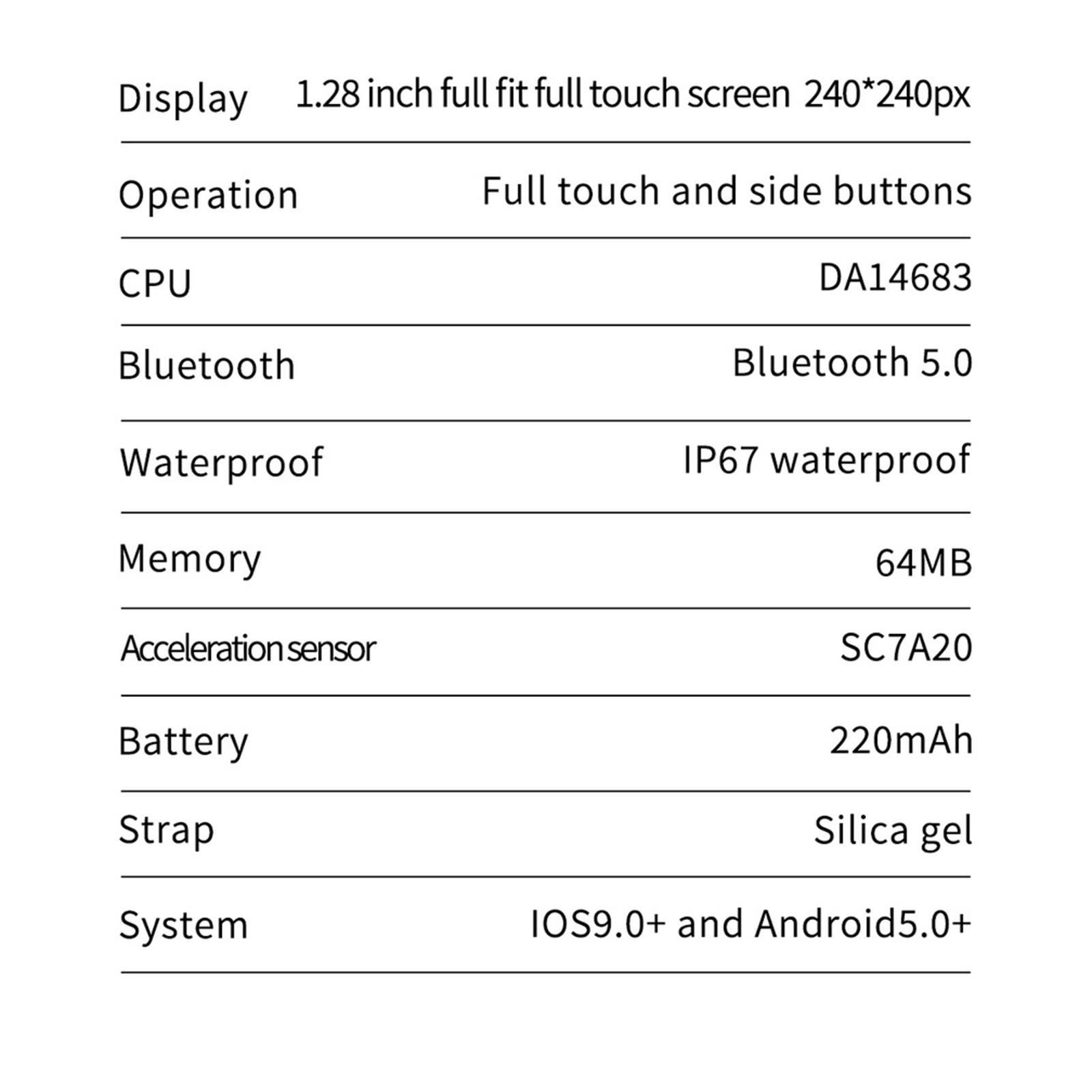 Waterproof Watch Bracelet Sport Fitness Fashion