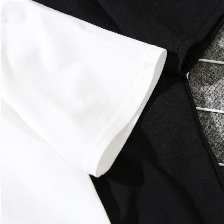 Áo thun unisex form rộng phong cách cá tính vải dày mịn 2019T1437