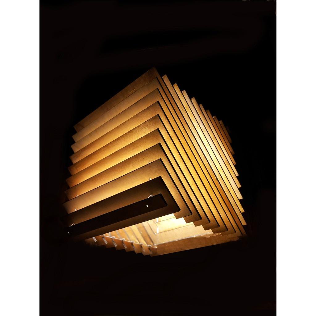 Đèn Gỗ DIY 018