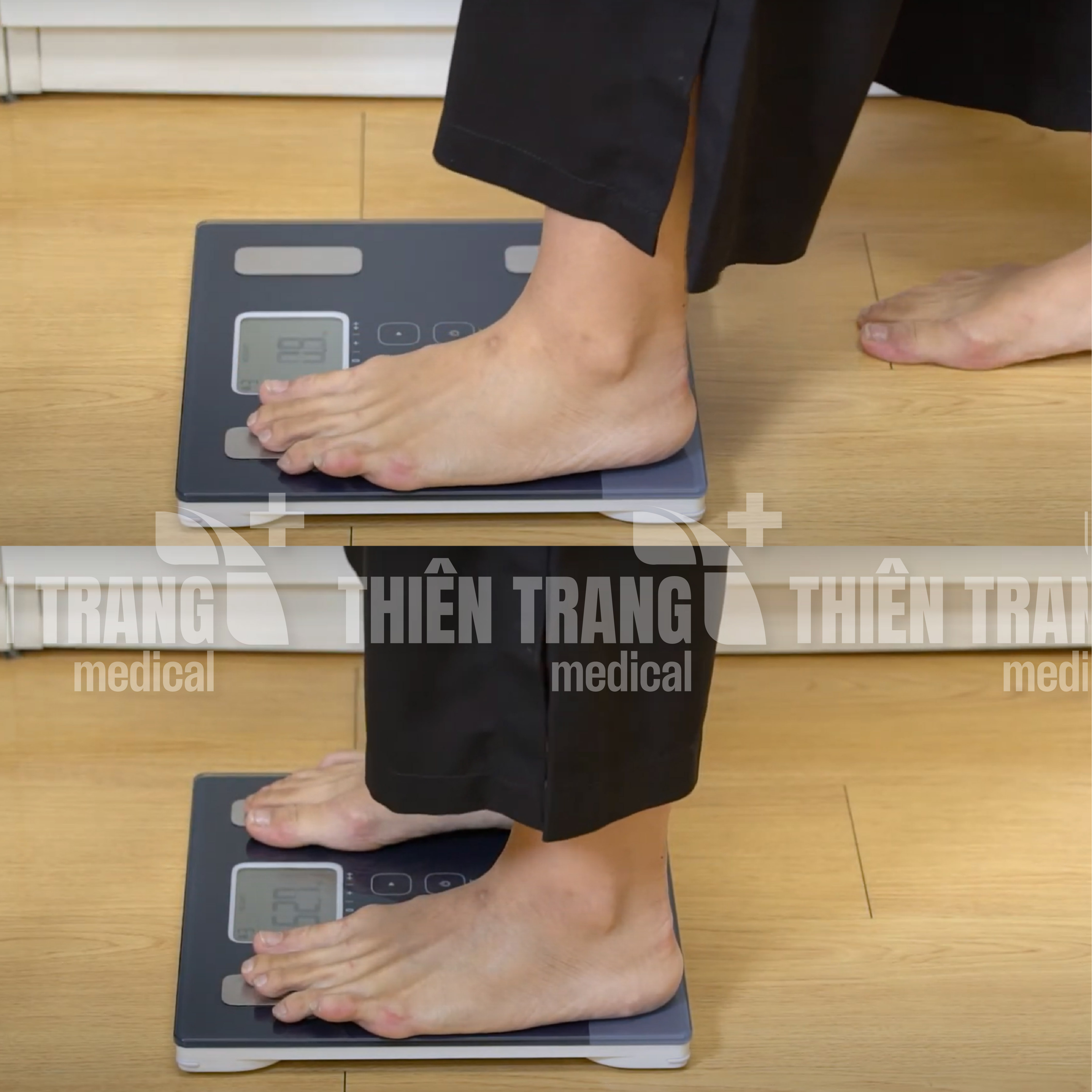 Máy đo thành phần, phân tích lượng mỡ cơ thể OMRON BodySCAN HBF-224 Thiên Trang Medical