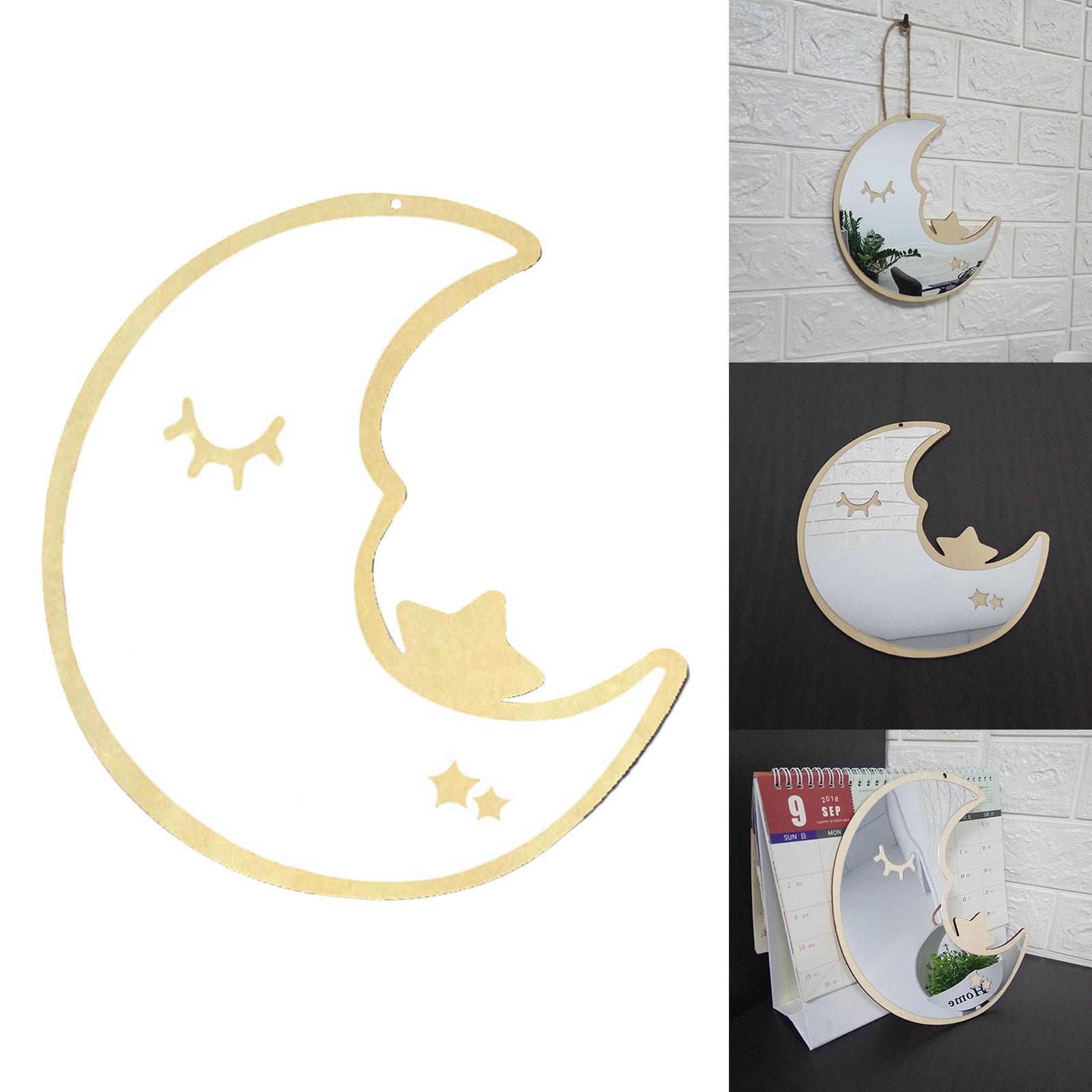 Kid's Bedroom Wall Hanging Mirror Novelty Wall Art Home Decor DIY  #2