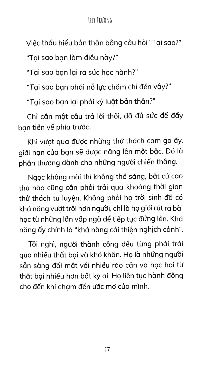 Tôi Thích Dáng Vẻ Nỗ Lực Của Chính Mình - TIME
