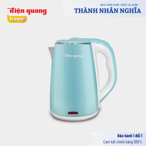 Ấm siêu tốc Điện Quang ĐQ EKT15 1518 đế xoay 360 độ, tự động ngắt điện hàng chính hãng