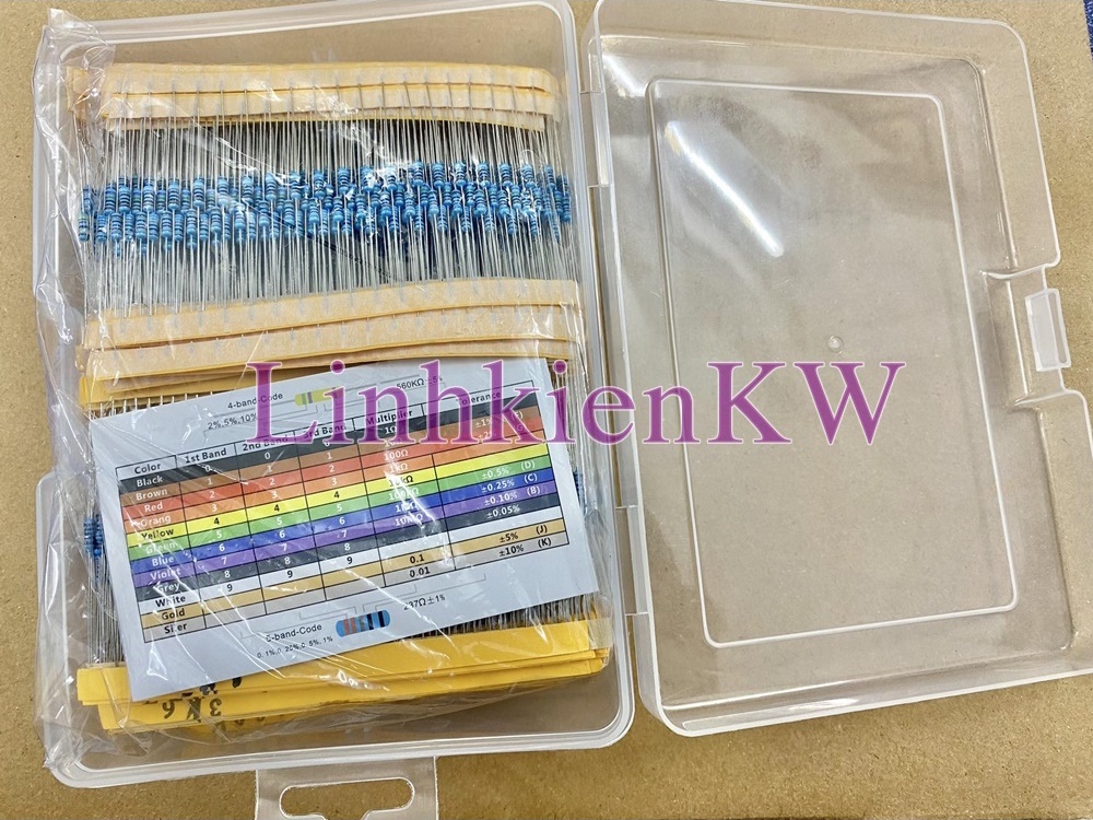 Combo Trở Cắm 1/4W 130 loại mới !