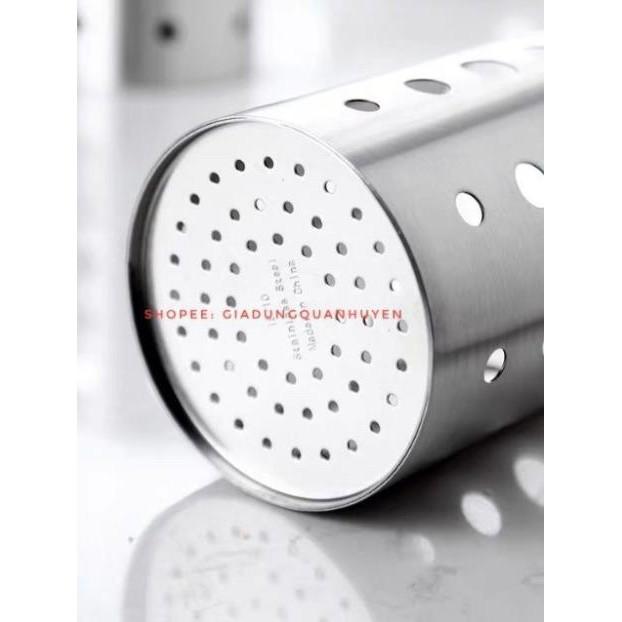 Ống cắm đũa hợp kim nhôm trống bám bẩn dầu mỡ cao cấp 2 cỡ GDTH