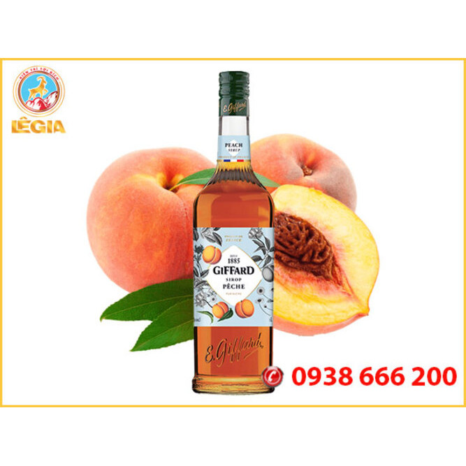 Siro GIFFARD Đào 1L (PEACH SYRUP)