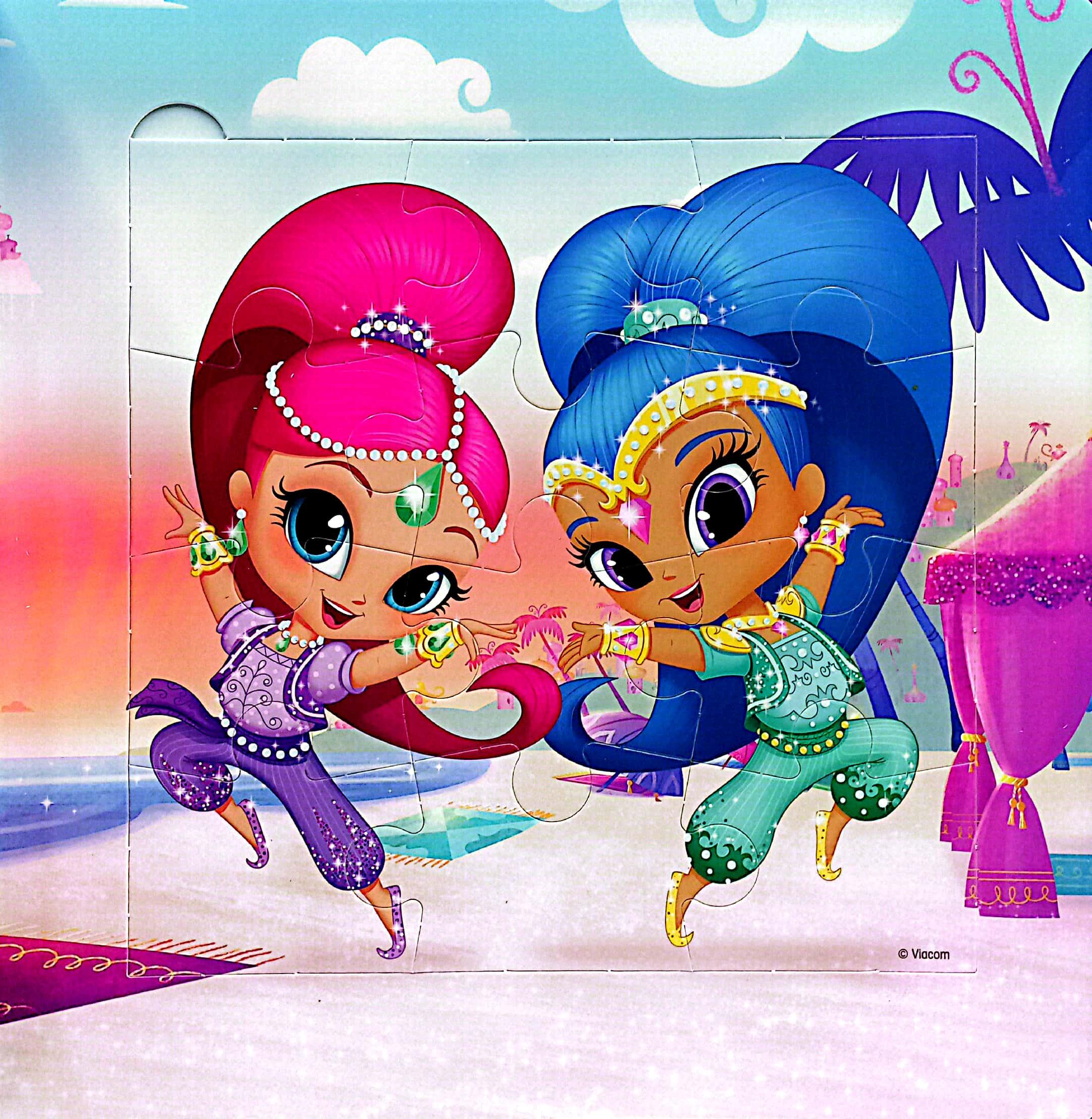 Nick Shimmer &amp; Shine My First Puzzle Book