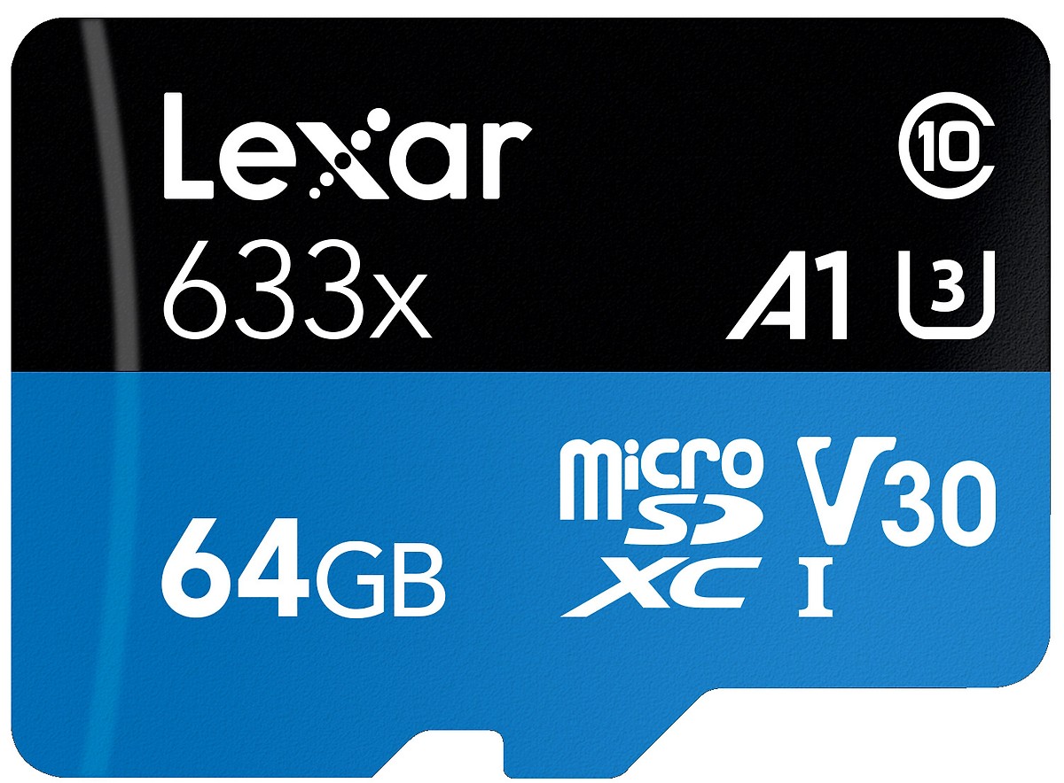 Thẻ Nhớ Lexar Micro SDXC 633X 64GB (95MB/s) (Có Adapter) - Hàng nhập khẩu