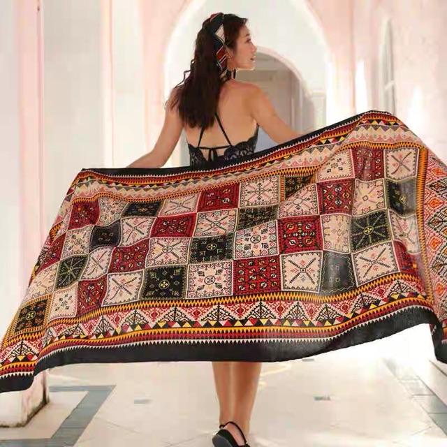 Khăn choàng thổ cẩm - Khăn choàng bohemian